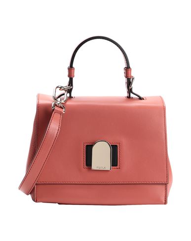 Furla Woman Handbag Brick Red Size - Calfskin