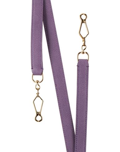 Giorgio Armani Woman Bag Strap Purple Size - Calfskin