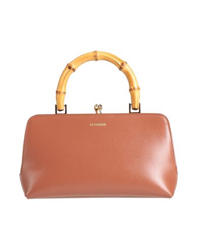 Jil Sander Woman Handbag Brown Size - Leather