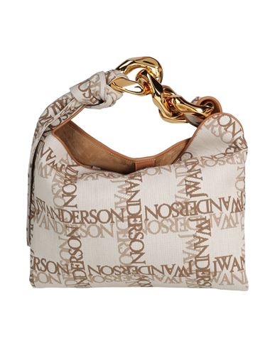 Jw Anderson Woman Handbag Beige Size - Textile Fibers