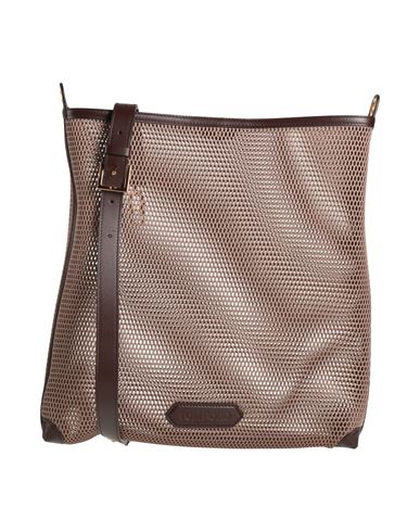 Woman Handbag Orange Size - Polyester, Calfskin