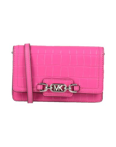 Michael Michael Kors Woman Cross-body Bag Fuchsia Size - Soft Leather In Pink