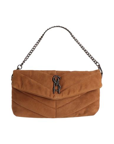 Steve Madden Woman Handbag Camel Size - Soft Leather In Beige