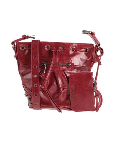 Steve Madden Woman Cross-body Bag Brick Red Size - Pvc - Polyvinyl Chloride