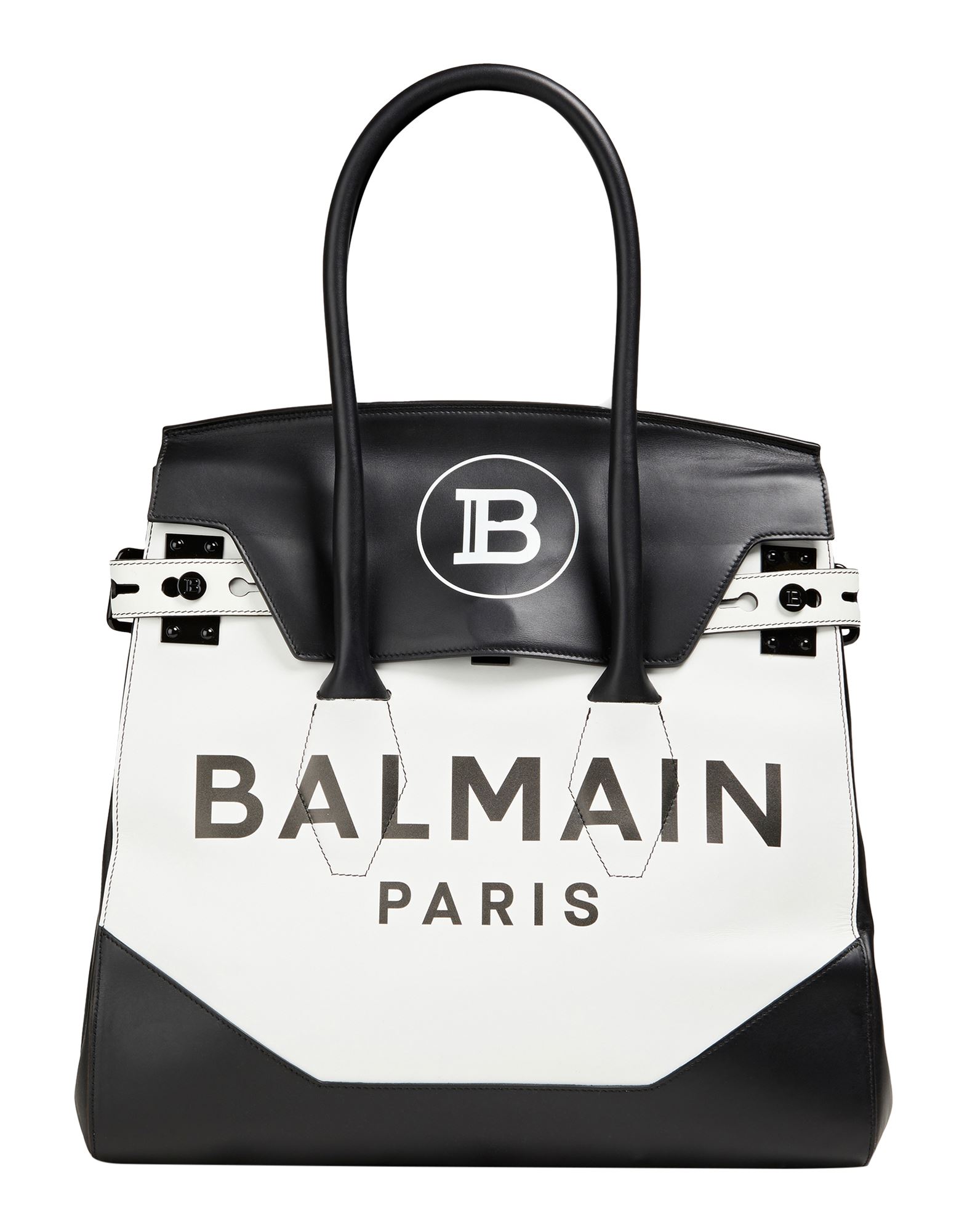 期間限定】【値下げ】BALMAIN バルマン ビジネス バッグ 黒 未使用 