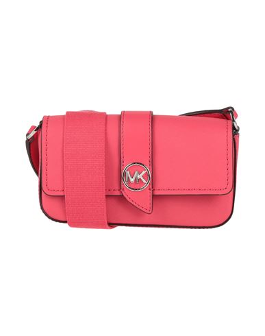 Michael Michael Kors Woman Cross-body Bag Coral Size - Leather In Red