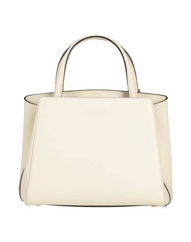 Valextra Woman Handbag Ivory Size - Leather In White