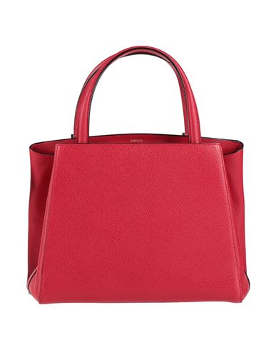 Valextra Woman Handbag Red Size - Leather