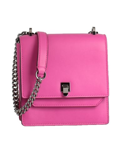Valextra Woman Cross-body Bag Fuchsia Size - Leather In Pink