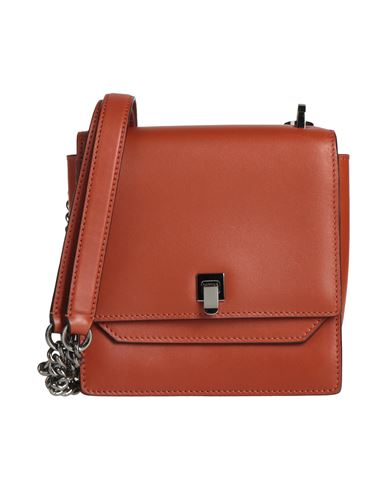 Valextra Woman Cross-body Bag Brown Size - Leather