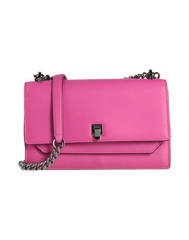 Valextra Woman Cross-body Bag Fuchsia Size - Calfskin In Pink