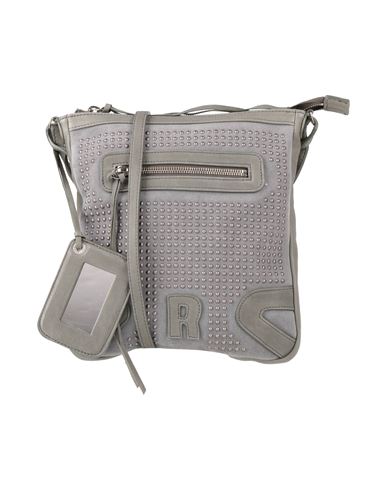 Shop Rucoline Woman Cross-body Bag Grey Size - Leather