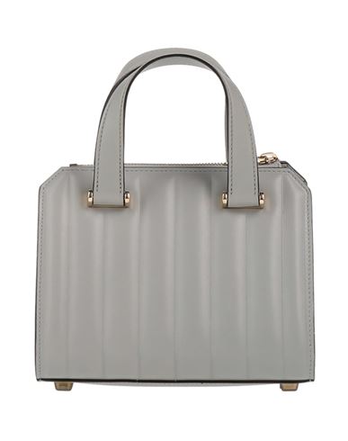 Valextra Woman Handbag Grey Size - Calfskin