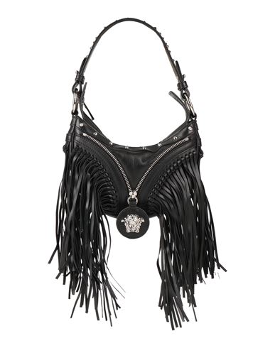 Versace Woman Handbag Black Size - Calfskin