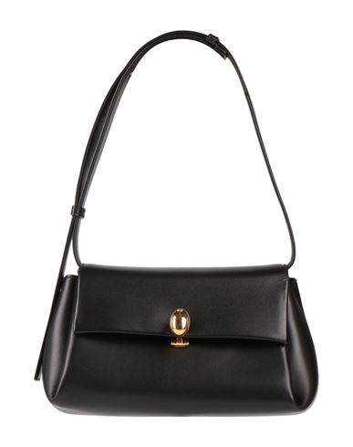 Jil Sander Woman Shoulder Bag Black Size - Leather