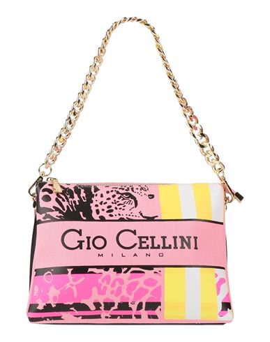 Gio Cellini Milano Woman Handbag Pink Size - Textile Fibers
