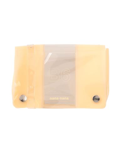 Nana-nana Woman Cross-body Bag Ivory Size - Pvc - Polyvinyl Chloride In Yellow