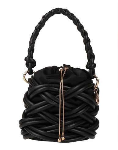 Rosantica Woman Handbag Black Size - Leather, Textile Fibers