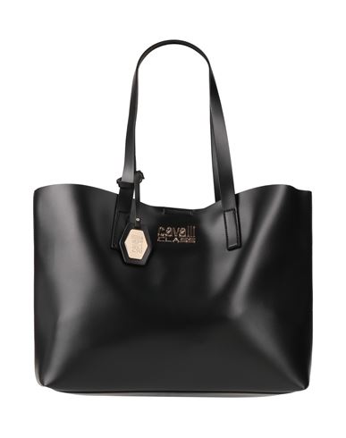 Cavalli Class Woman Handbag Black Size - Pvc - Polyvinyl Chloride In Brown