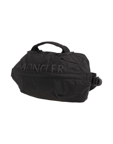 Moncler Man Belt Bag Black Size - Polyamide