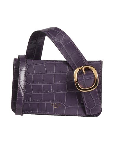 N.d.b. 968 N. D.b. 968 Woman Handbag Purple Size - Leather