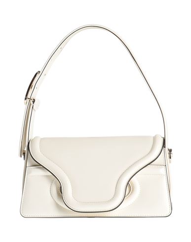 Valentino Garavani Woman Handbag Ivory Size - Leather In White