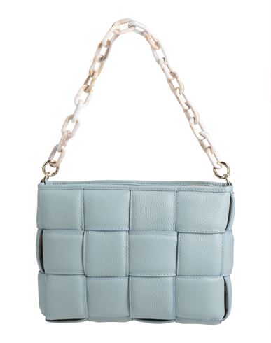 My-best Bags Woman Handbag Sky Blue Size - Leather