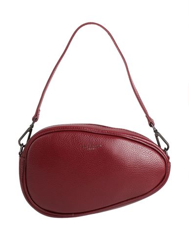 My-best Bags Woman Handbag Burgundy Size - Leather In Red