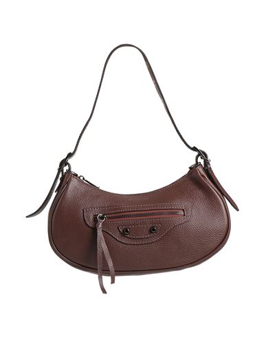My-best Bags Woman Shoulder Bag Dark Brown Size - Leather