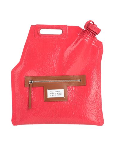 Maison Margiela Woman Handbag Red Size - Polyurethane, Bovine Leather, Zinc, Aluminum, Copper