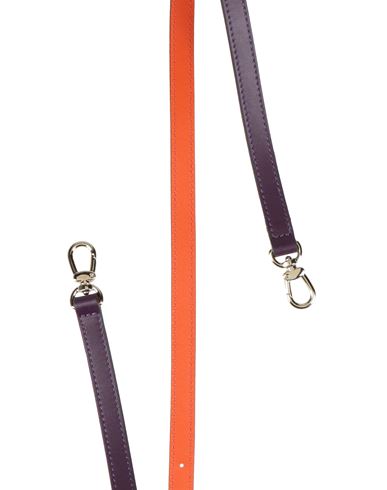 Etro Woman Bag Strap Purple Size - Leather In Purple