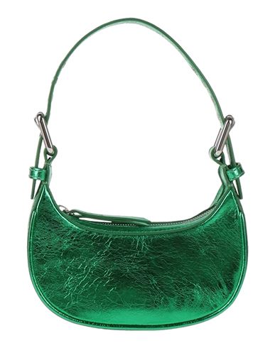 Shop By Far Woman Handbag Green Size - Cowhide
