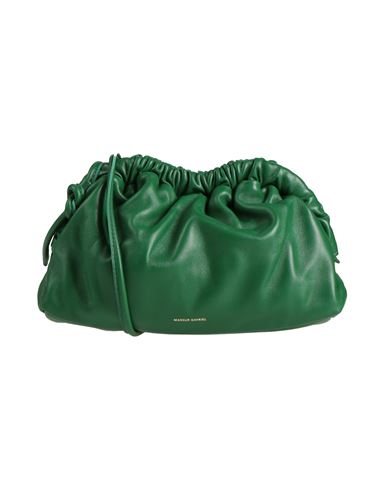 Mansur Gavriel Woman Cross-body Bag Green Size - Leather
