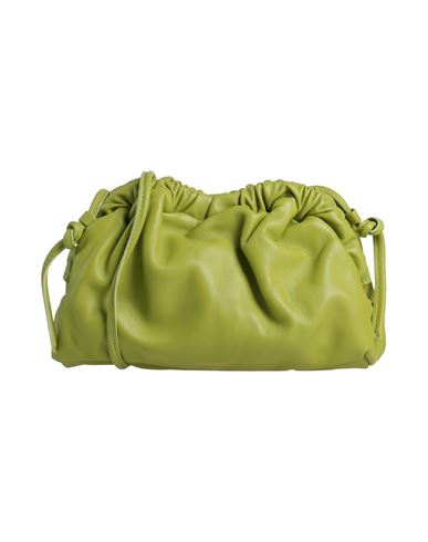 Mansur Gavriel Woman Cross-body Bag Acid Green Size - Leather In Green