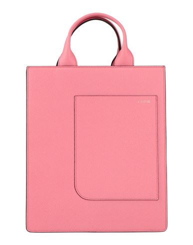 Valextra Woman Handbag Pink Size - Calfskin In Pink
