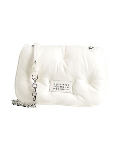 Maison Margiela Woman Cross-body Bag White Size - Leather