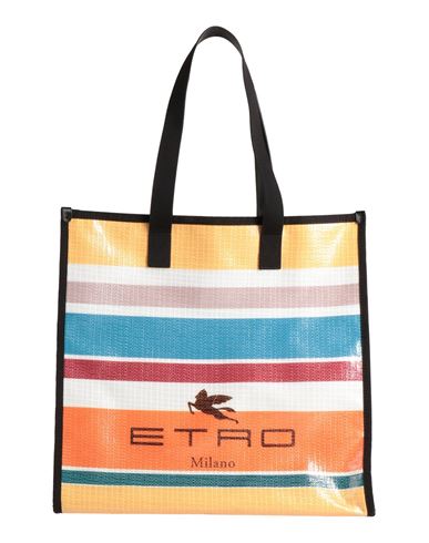 Shop Etro Woman Handbag Yellow Size - Textile Fibers In Black
