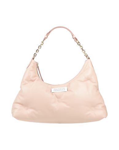 Maison Margiela Woman Shoulder Bag Light Pink Size - Ovine Leather In Pink