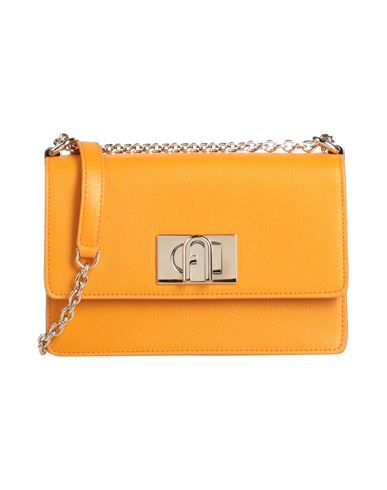 Furla Woman Cross-body Bag Mandarin Size - Leather