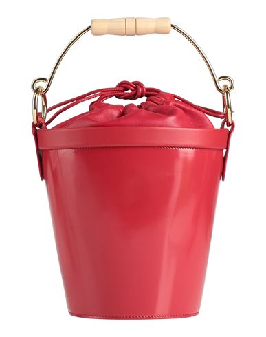 Maison Margiela Woman Handbag Red Size - Leather In Red