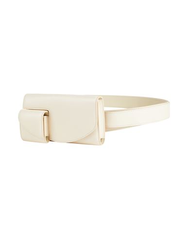 The Row Woman Belt Bag Cream Size - Leather In White