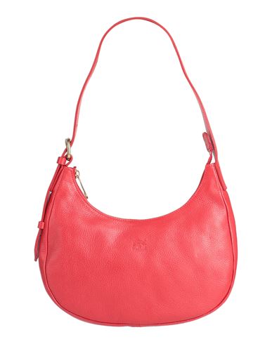 Il Bisonte Woman Shoulder Bag Red Size - Leather