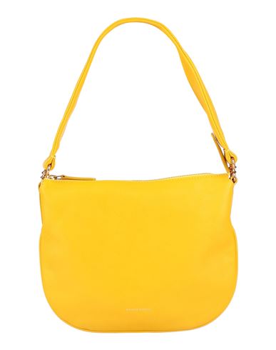 Mansur Gavriel Woman Handbag Yellow Size - Leather