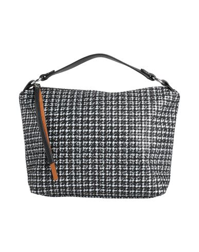 Shop Gianni Notaro Woman Handbag Black Size - Textile Fibers, Leather