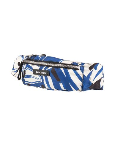 Palm Angels Man Belt Bag Blue Size - Textile Fibers