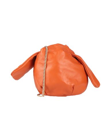 Adais Woman Cross-body Bag Orange Size - Leather In Burgundy