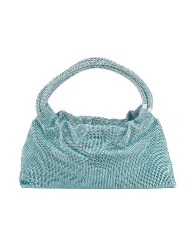 Simkhai Woman Handbag Sky Blue Size - Textile Fibers