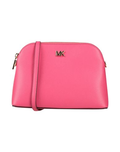 Michael Michael Kors Woman Cross-body Bag Fuchsia Size - Textile Fibers In Pink