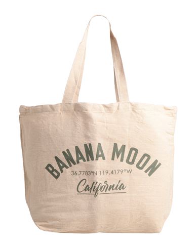 Shop Banana Moon Woman Handbag Beige Size - Jute, Cotton