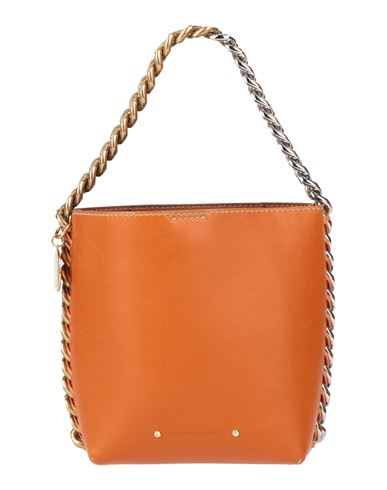 Stella Mccartney Woman Handbag Tan Size - Polyurethane, Polyamide, Polyester In Brown